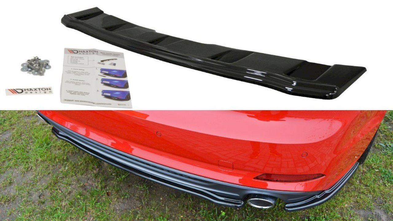 Audi A5 F5 S-Line Coupe 2016- Rearsplitter V1